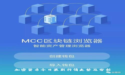 加密货币今日最新行情走势及分析