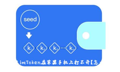 为什么imToken在苹果手机上打不开?怎么解决?