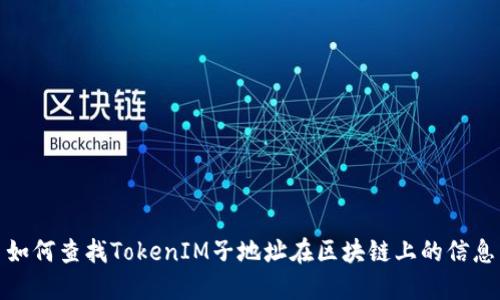如何查找TokenIM子地址在区块链上的信息